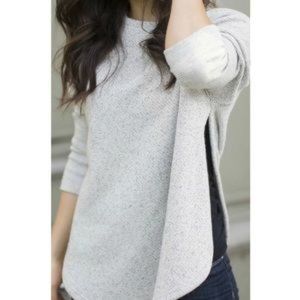 Blondie Apparel East End Sweater in Heather Grey